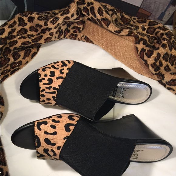 Stretch Wedges Animal print - Picture 3 of 8
